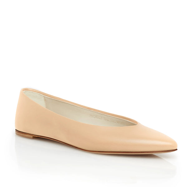 Womens nude ballet clearance flats