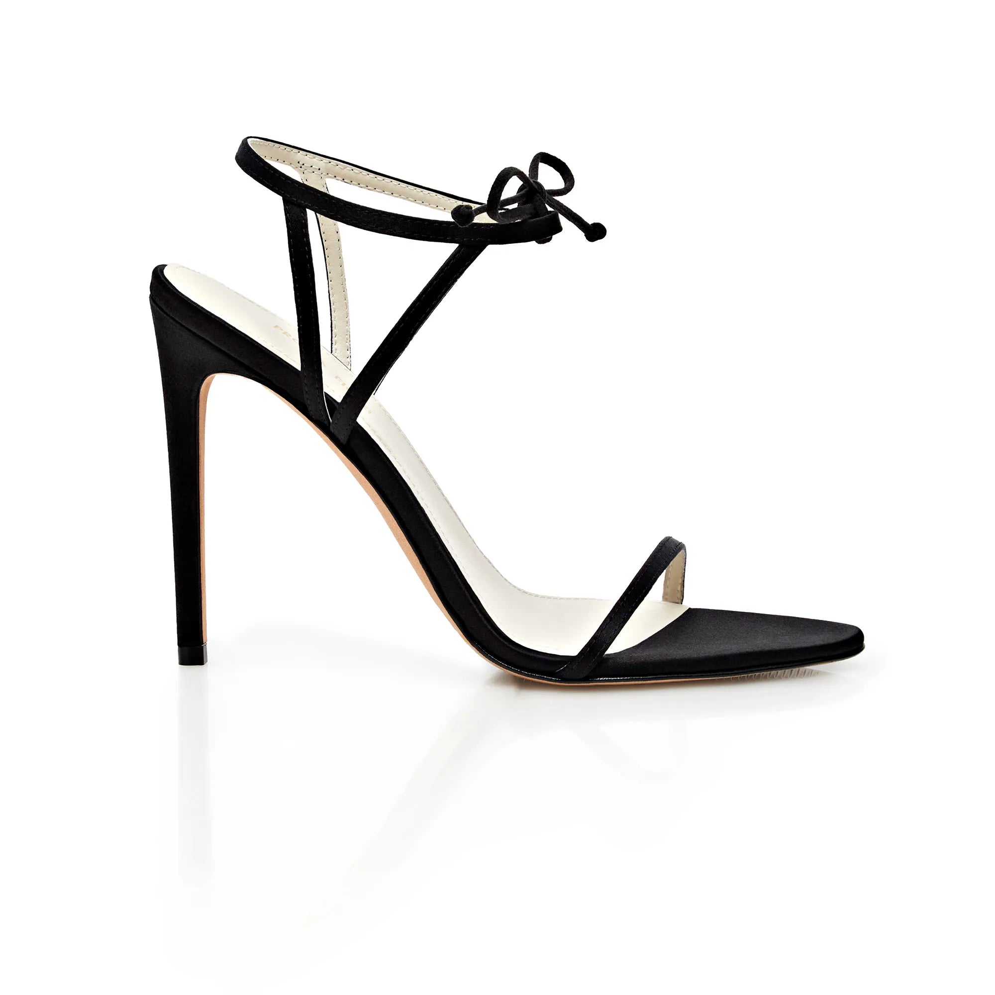 Juniper sandal in midnight, side view