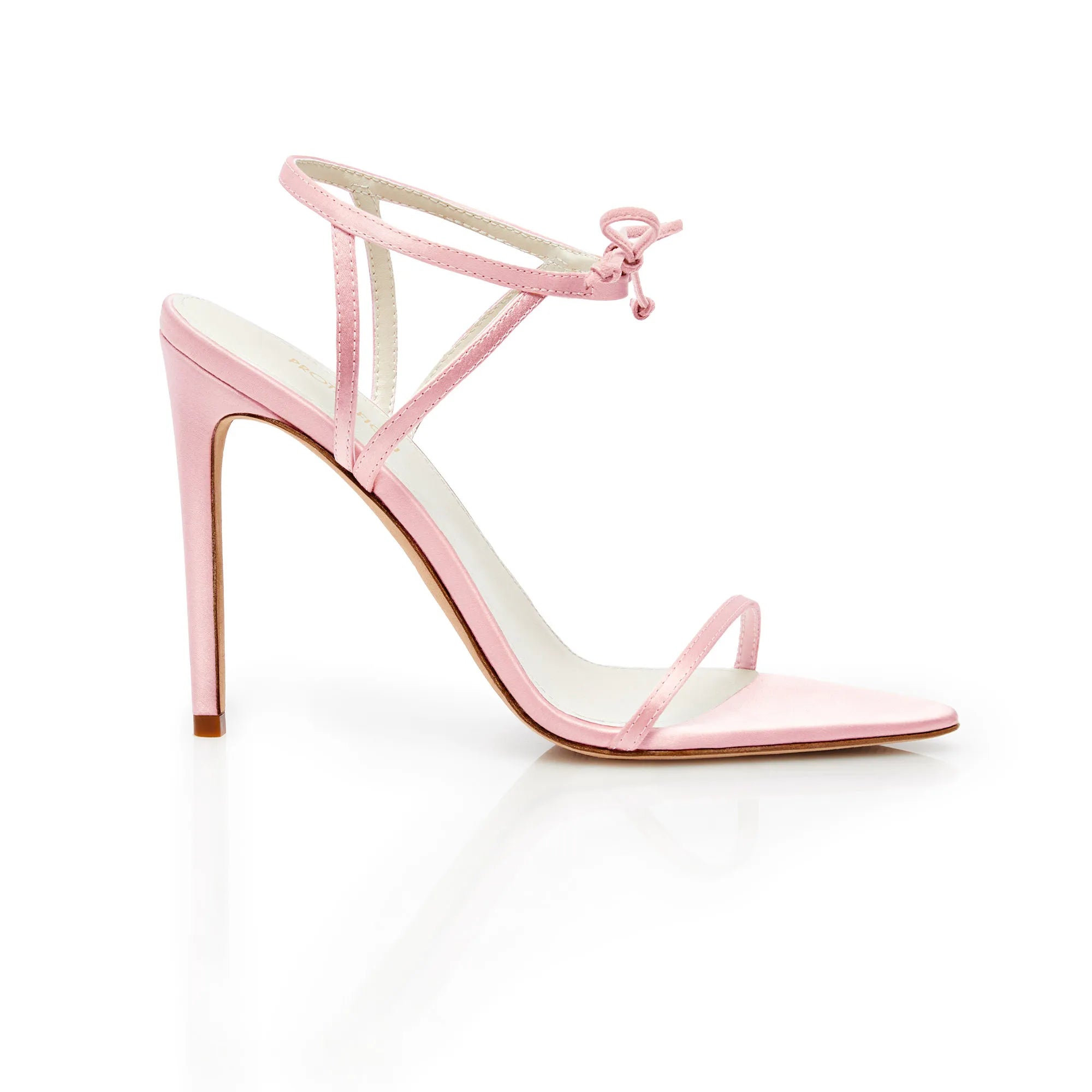 Juniper sandal in rose, side view
