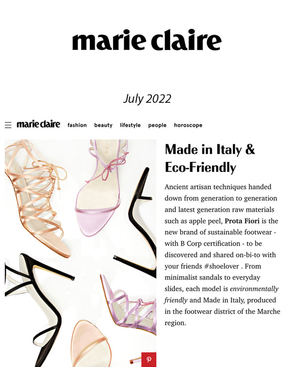 Prota Fiori on Marie Claire Italia