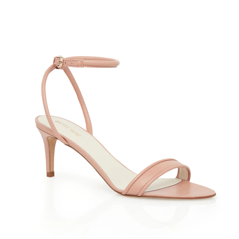 Blush pink 2025 strappy sandals