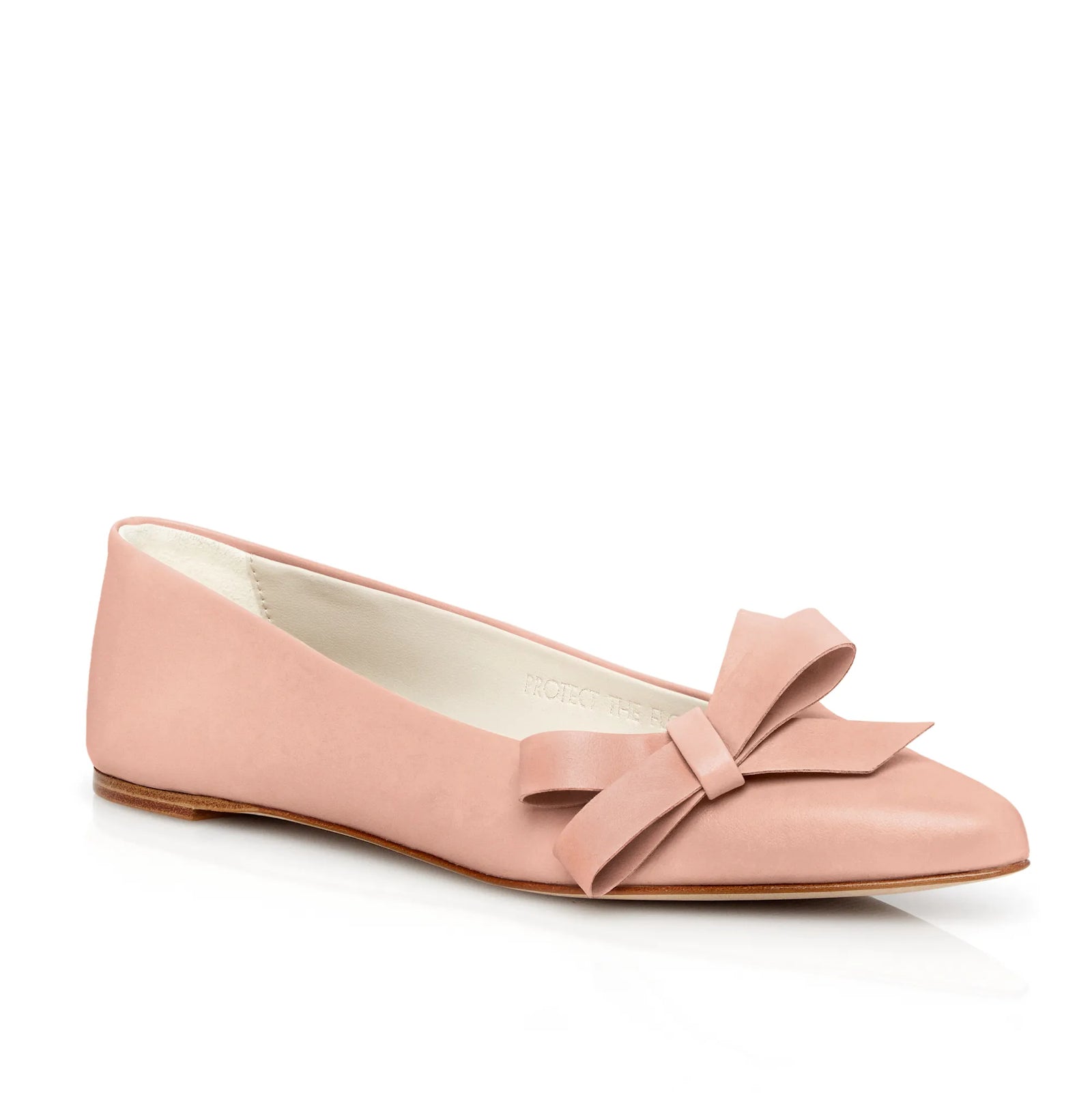 Blush flat shoes sales