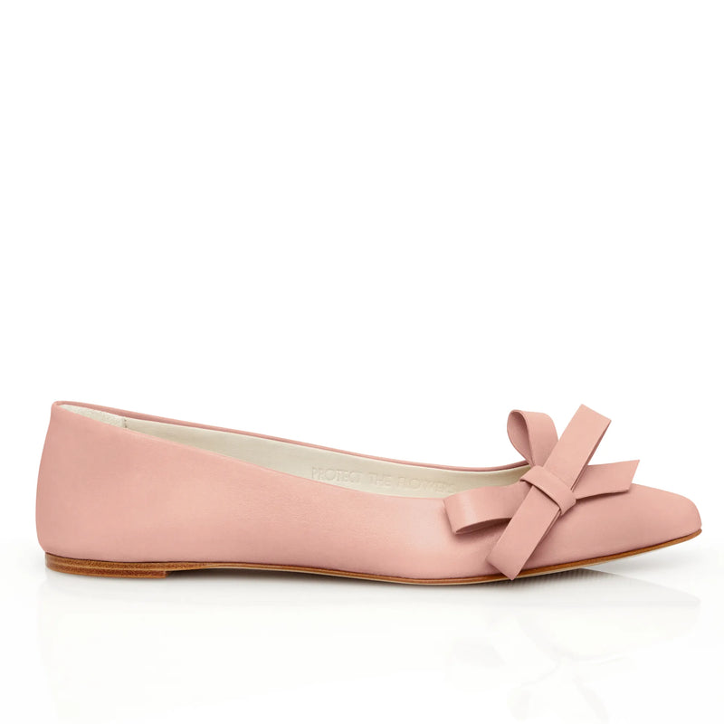 Light Pink Flats For Women MAGNOLIA PROTA FIORI