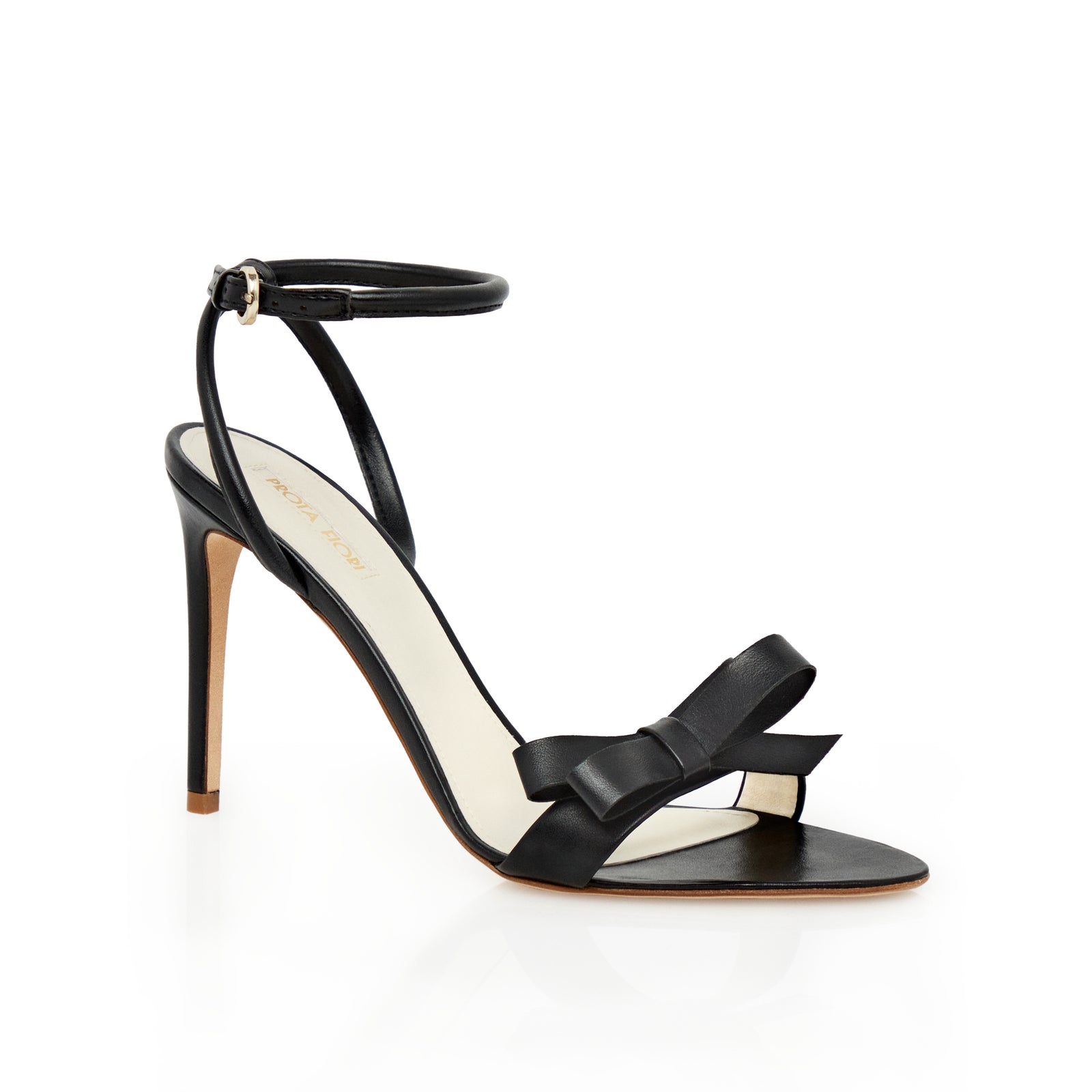 フローラ/ブラック・イズ・ブラック　FLORA 8センチ8cmシングル　ユーロ Black Heels for Women | FLORA – PROTA FIORI